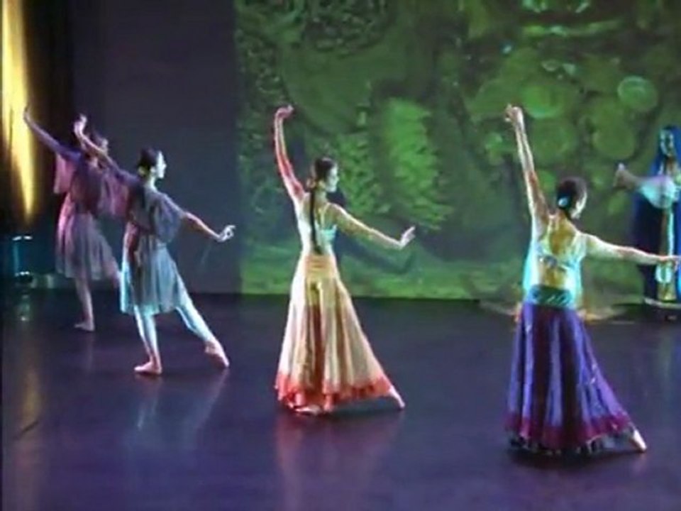 La Bayadère Toulouse  et Nirvana la déesse tigre Chorégraphies Christine Teyssier