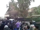 فري برس   مظاهرة حي الميدان بدمشق 28 2 2012 ج2