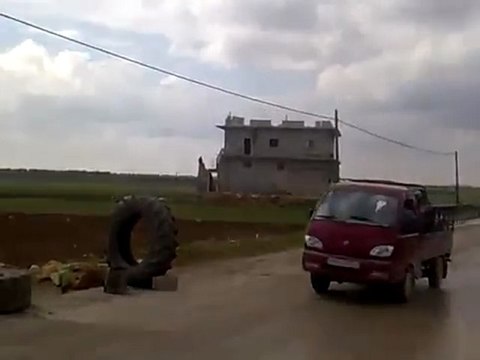 فري برس ريف حلب نزوح أهالي اعزاز 28 2 2012 ج1