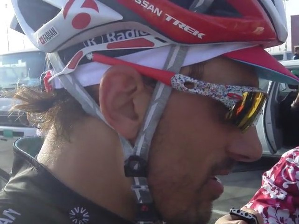 Fabian Cancellara reacts to news of Alberto Contador's two year doping ban