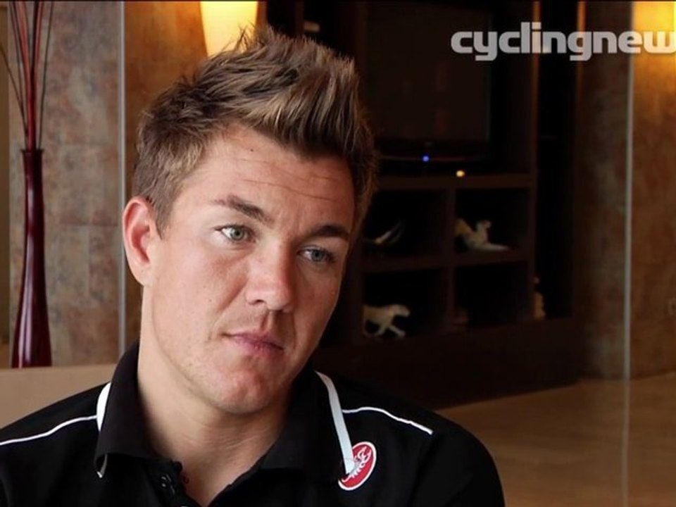 Heinrich Haussler at Garmin-Barracuda January 2012 traning camp - Part 1