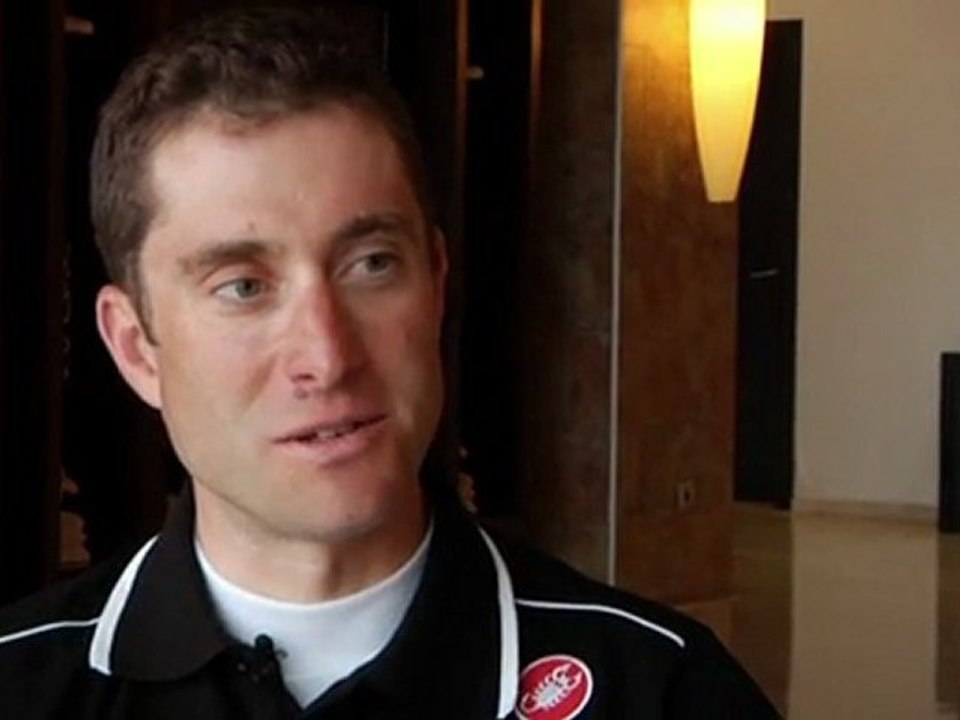 Christian Vande Velde at Garmin-Barracuda January 2012 traning camp - Part 1