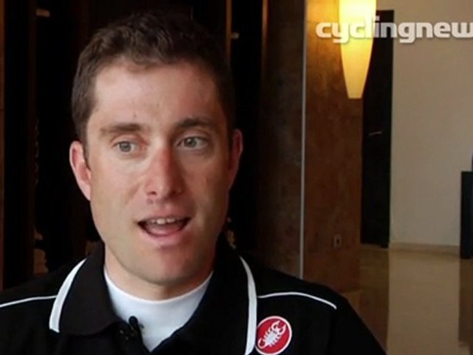 Christian Vande Velde at Garmin-Barracuda January 2012 traning camp - Part 3