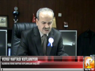 Aliağa'da Vergi Haftası Kutlamaları Başladı