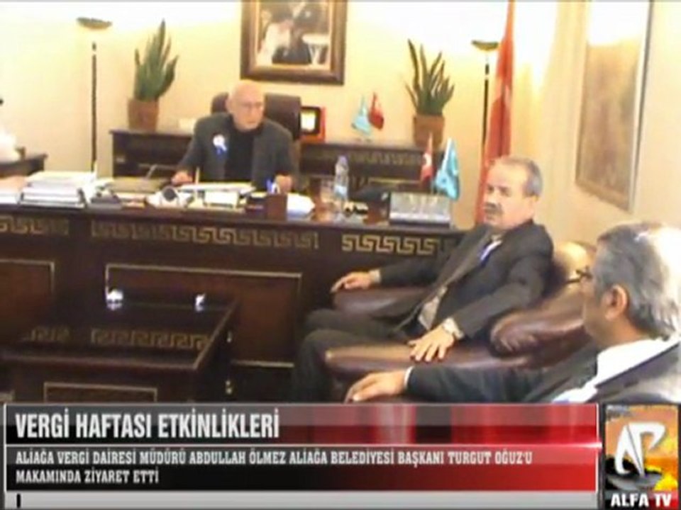 Vergi Haftası Etkinlikleri Turgut Oğuz Ziyareti