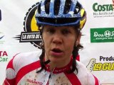 Rebecca Rusch (Specialized) on finishing second in stage 2 of La Ruta