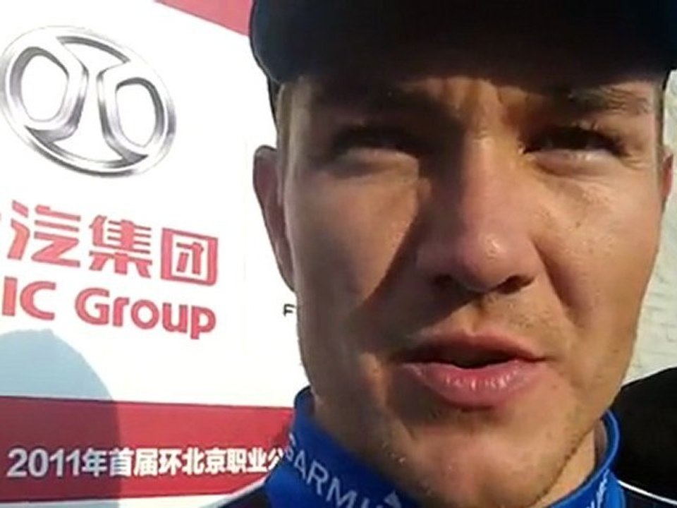 Heinrich Haussler wins stage 2 of the Tour of Beijing 2011