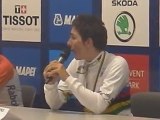 Giorgia Bronzini on winning women's 2011 World Road Race Championship