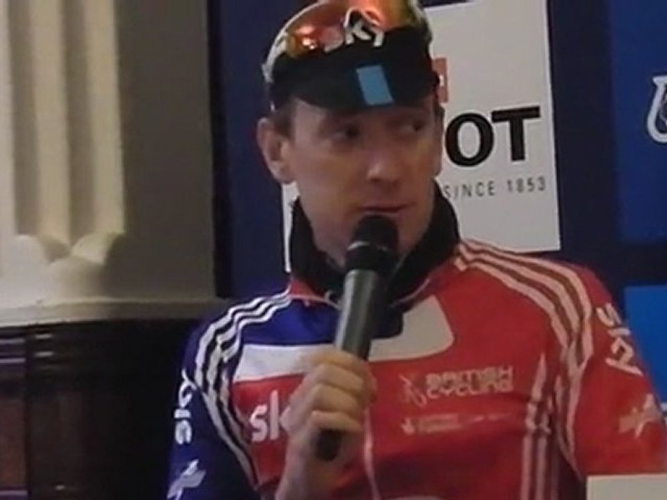 Wiggins on winning silver in the 2011 Worlds time trial - part 1