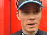 Chris Froome (Team Sky) talks about finishing second overall in the 2011 Vuelta Espana