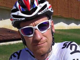Bradley Wiggins (Team Sky) talks about the Vuelta Espana 2011