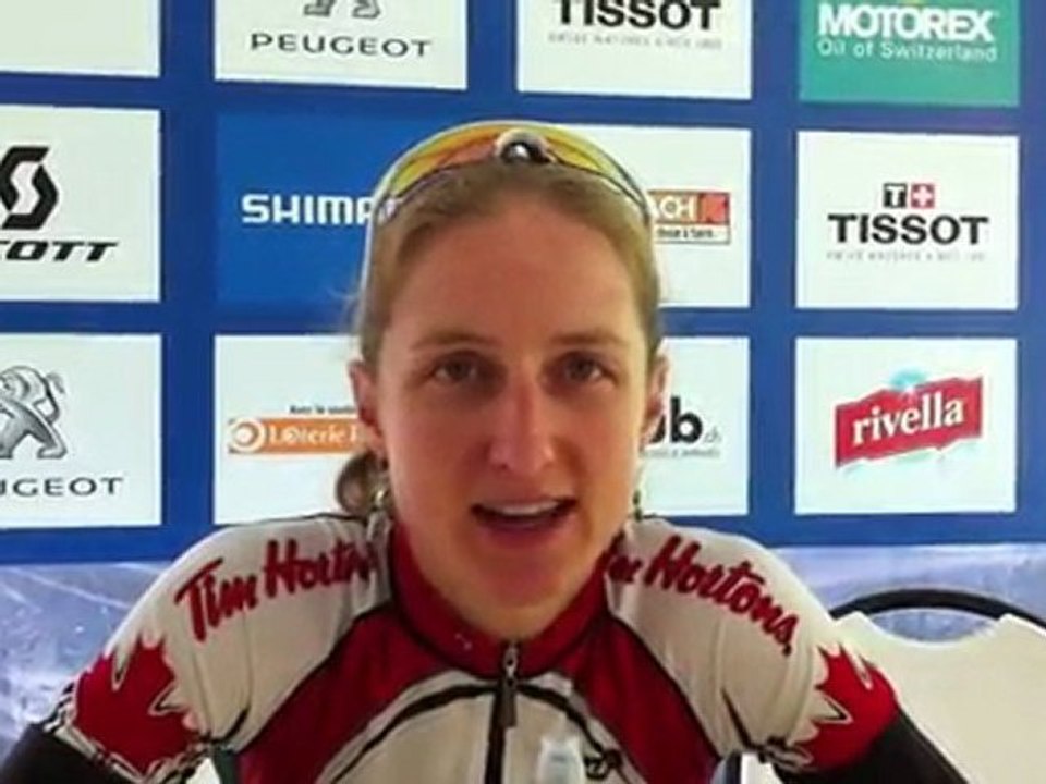 Catharine Pendrel speaks about her chances and past experience at the 2011 world championships in Champery, Switzerland