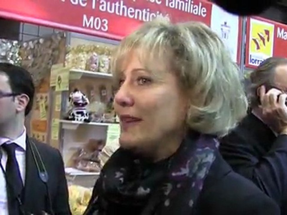 SIA 2012 : Le vin de Toul a les faveurs de Nadine Morano