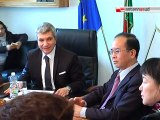 TG 27.02.12 Bari, l'ambasciatore cinese Ding Wei incontra il governatore Vendola