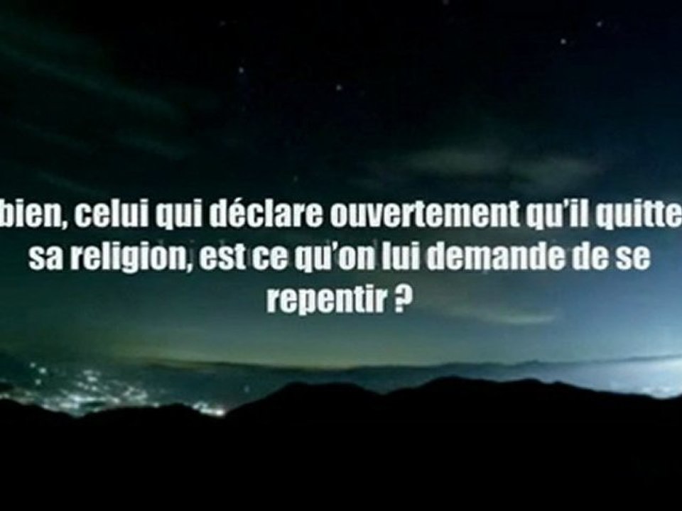 Débat entre Sheikh Al Albany et un Takfiri