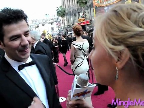 Ludovic Bource at the 84th Academy Awards Red Carpet