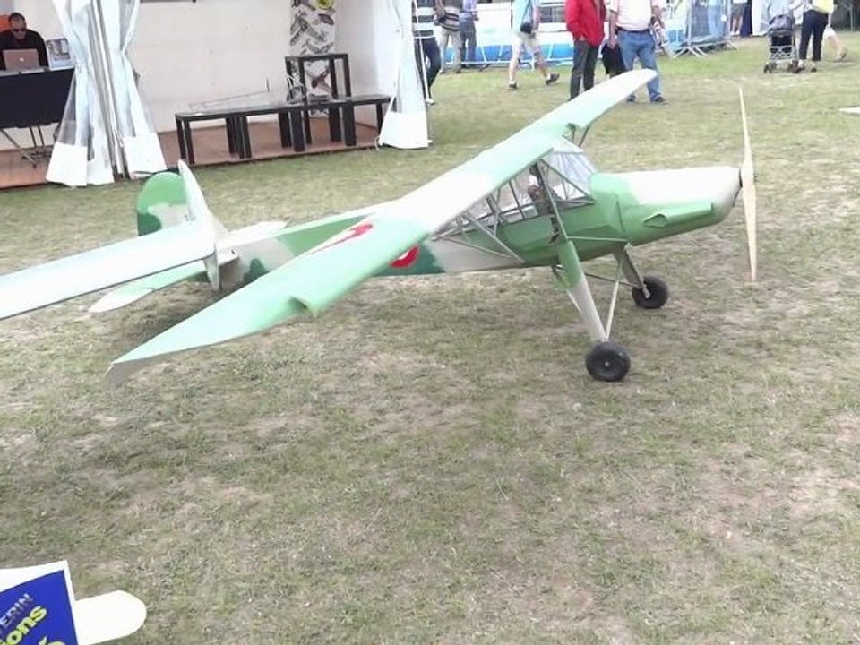 Fieseler Fi 156 Paolo Severin au 1/3 RC plane Full HD IMAA IMC La Ferté-Alais LFTA 2011