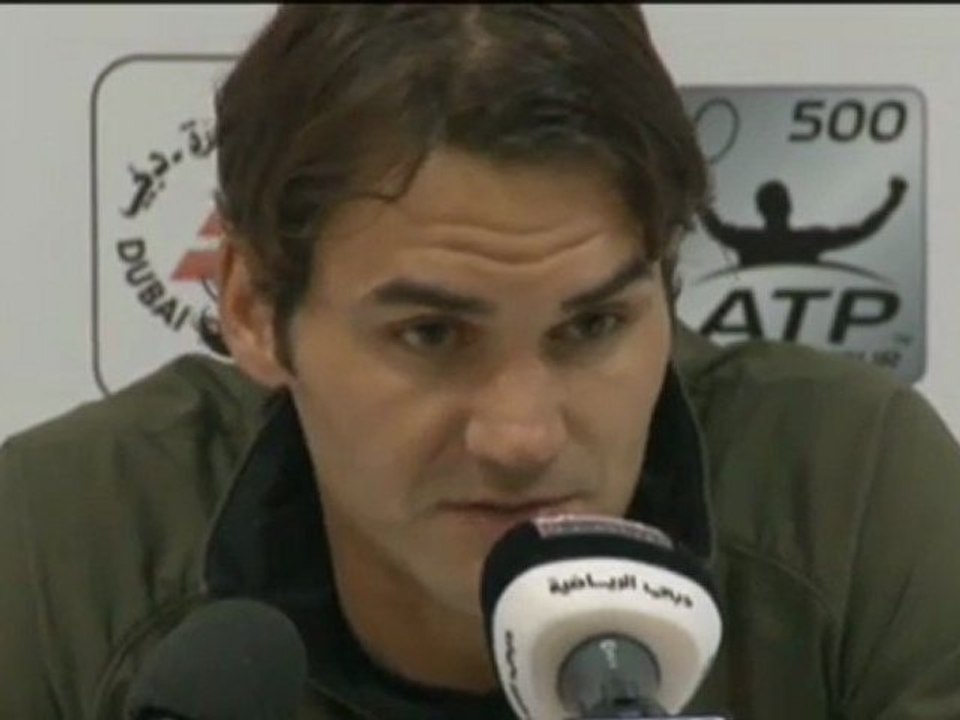 Dubai - Federer vor Feliciano Match gespannt