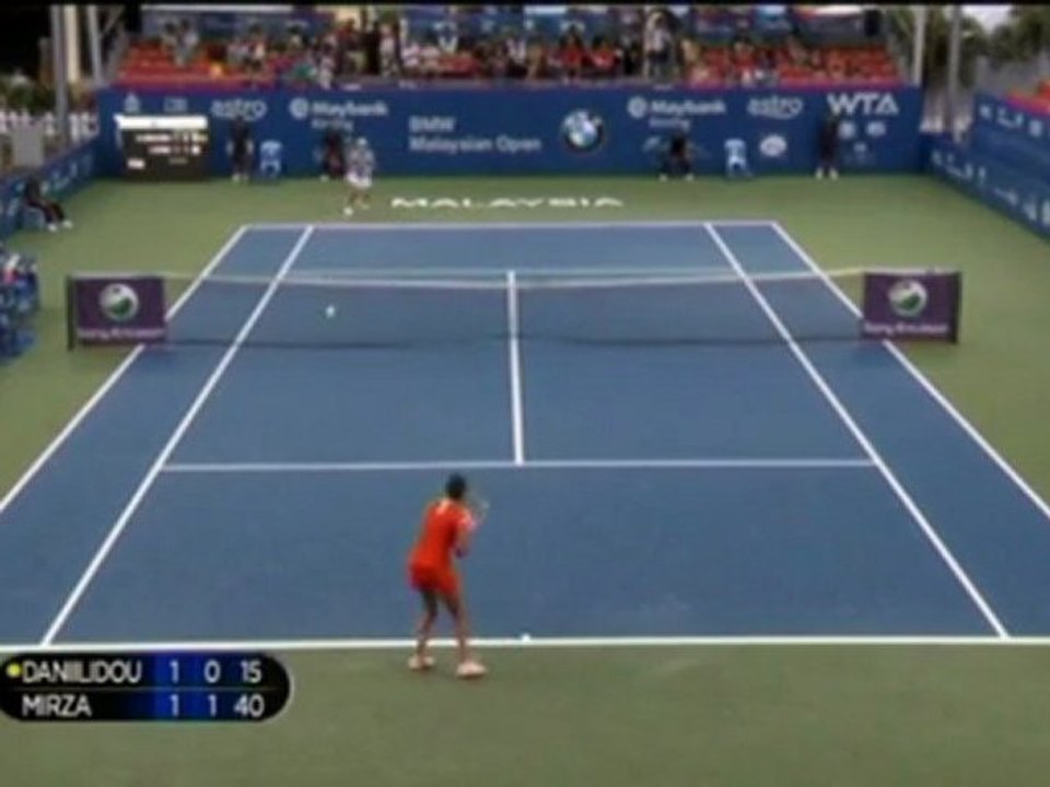Kuala Lumpur - Daniilidou besiegt Mirza