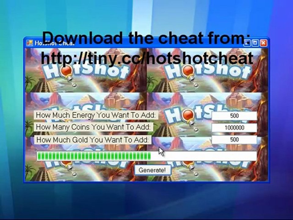 HotShot cheat/hack Facebook