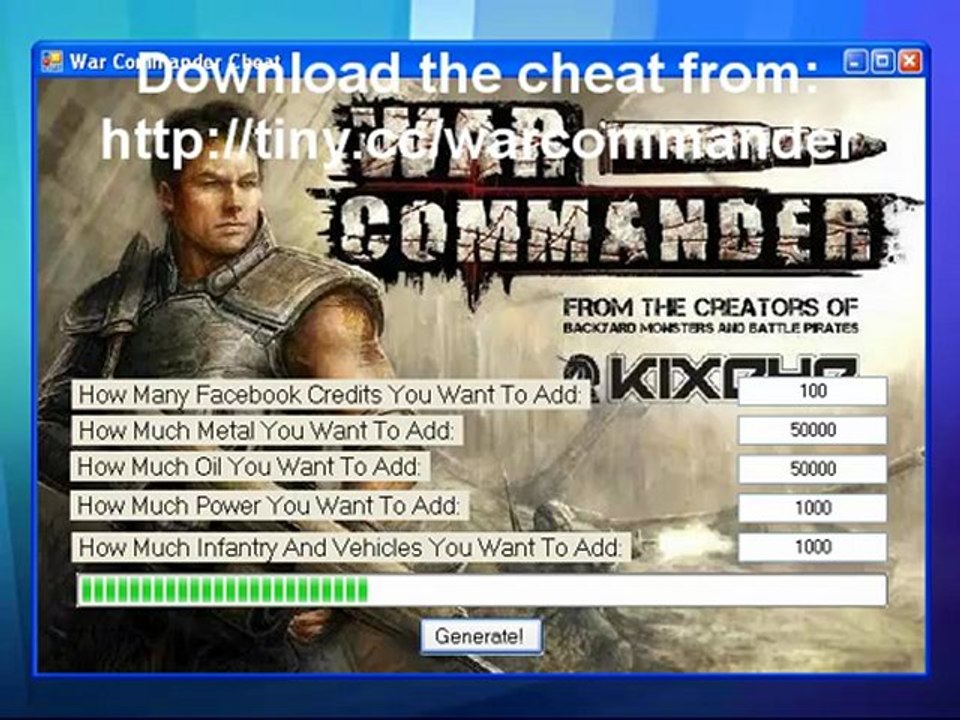 War Commander CHEAT/War Commander Hack