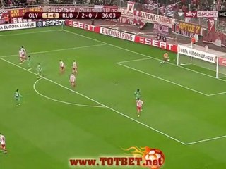 Олимпиакос - Рубин (1-0) 23.02.2012