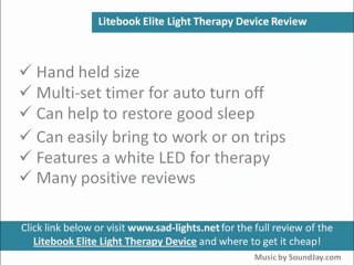 Litebook Elite Light Therapy Device Review