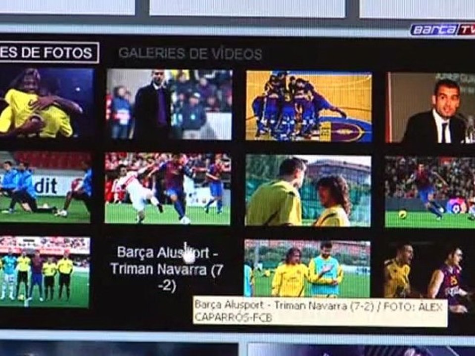 FC Barcelona - New technologies