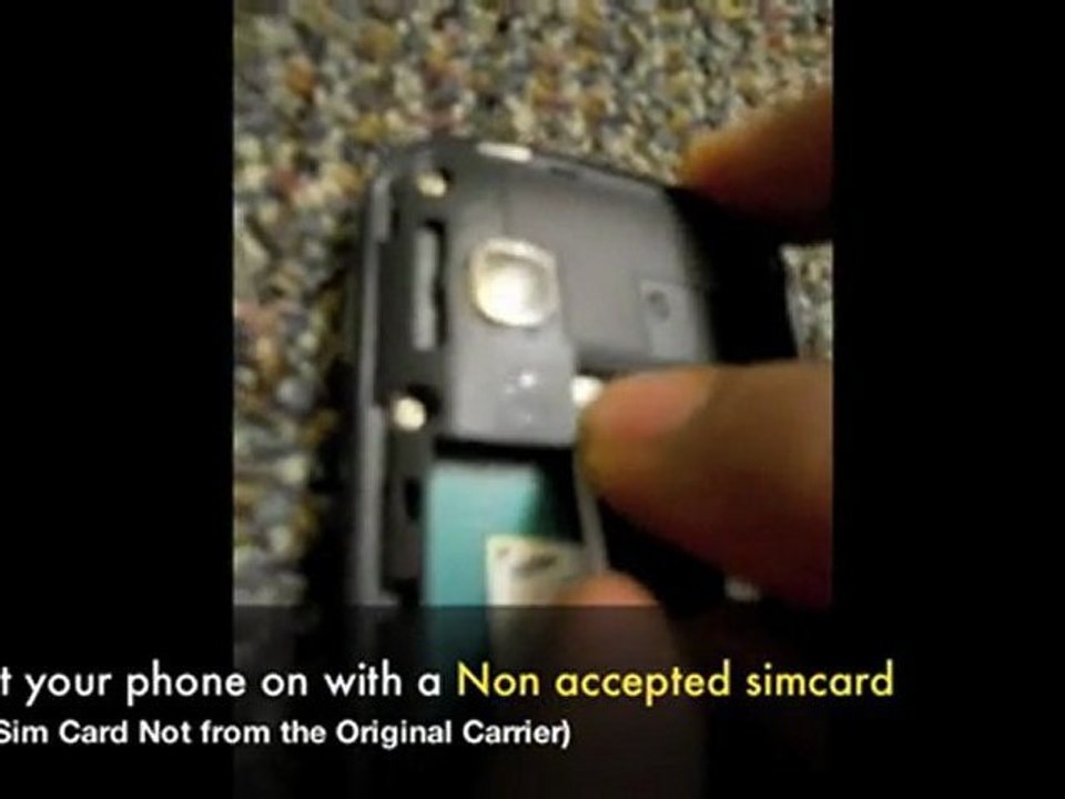 Unlock Galaxy Y S5360 - How to Sim Unlock Samsung ...