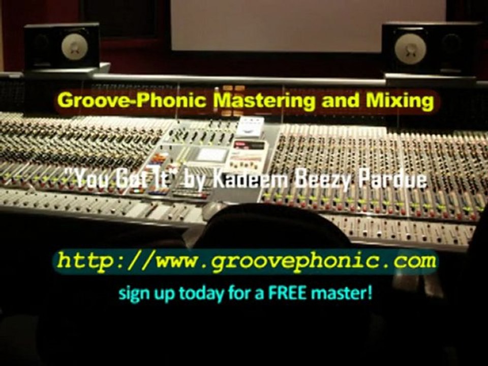 Kadeem Beezy Pardue "You Got It" mastering example
