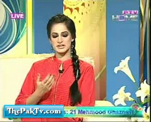 Noor Morning Show By PTV Home - 29th Feb2012--Prt 2