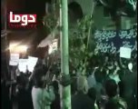 فري برس ريف دمشق دوما  مسائية للثوار في ساحة الحرية 28 2 2012 ج2