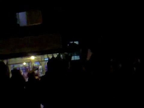 فري برس دمشق حي التضامن مظاهرة مسائية 28 2 2012