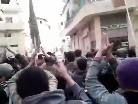 فري برس مظاهرة أحرار جديدة عرطوز حي البلد 28 2 2012 ج3