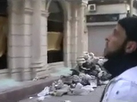 فري برس حمص الحميدية مع ابو معاذ واثار الدمارج4