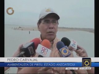 Derrame de petróleo ocurrido en Complejo Criogénico de Jose afecta costas de Puerto Píritu