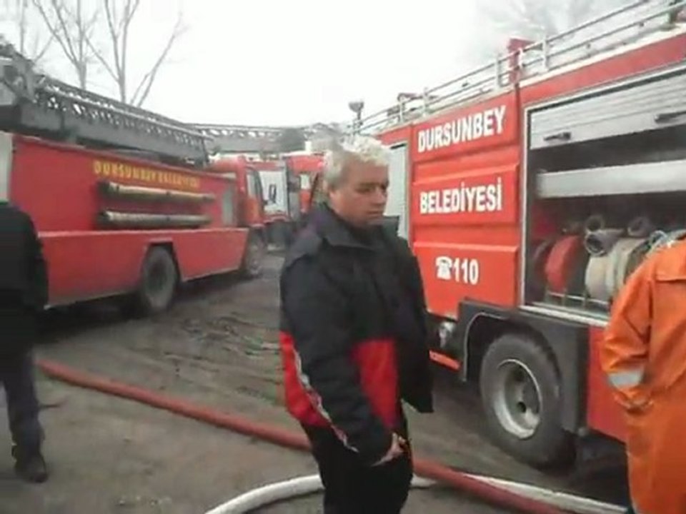 SANAYİDE YİNE YANGIN