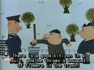 'THE BOUQUET', cartoon, USSR, 1966 (with English subtitles)