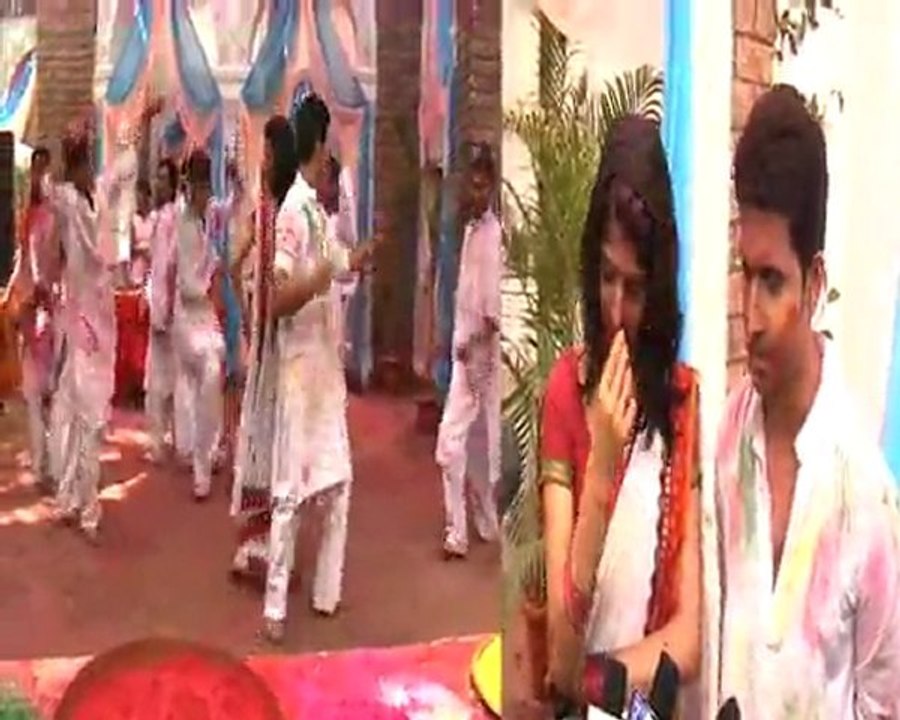 Holi Celebrations On The Sets Of Saas Bina Sasural