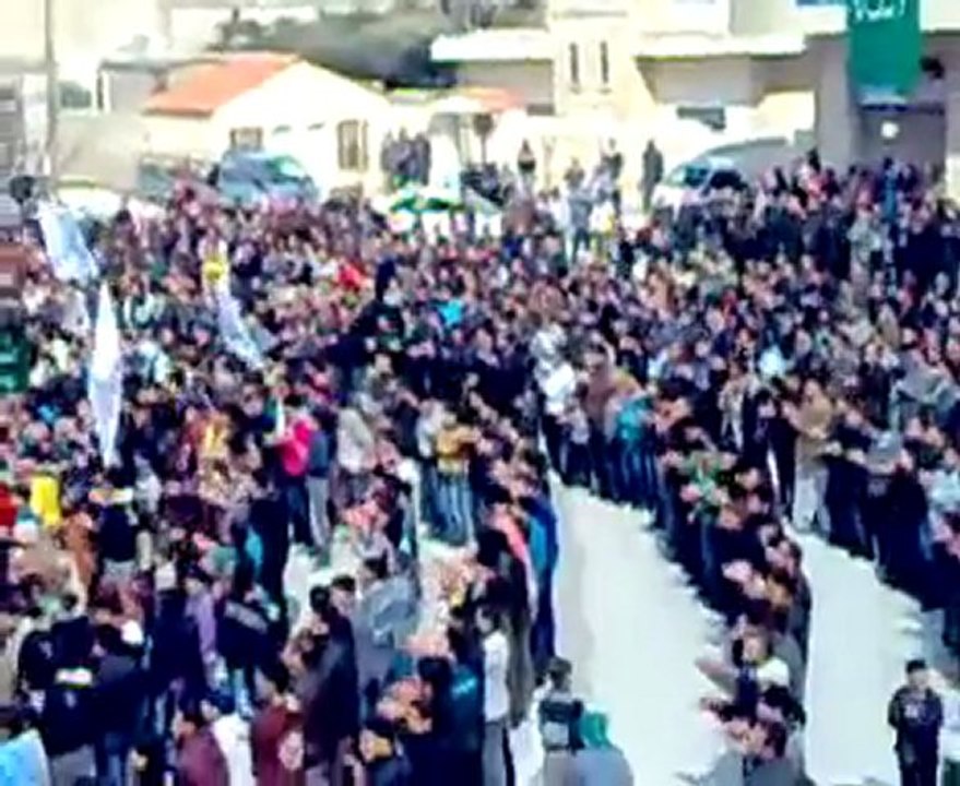 فري برس ادلب حيش مظاهرة الاثنين 5 3 2012
