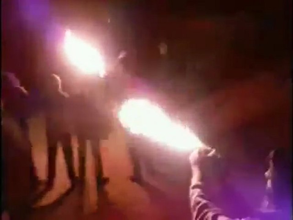 فري برس دمشق المزة  مظاهرة مسائية بحي المصطفى 2012 3 6