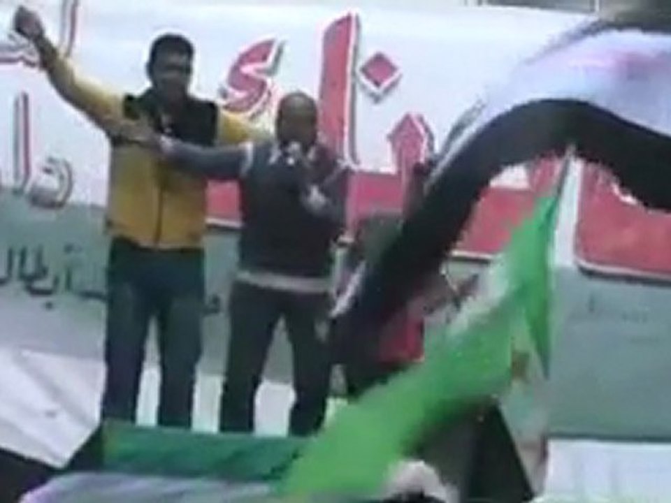 فري برس حمص وادي العرب مظاهرة رائعة جدا جدا 6 3 2012