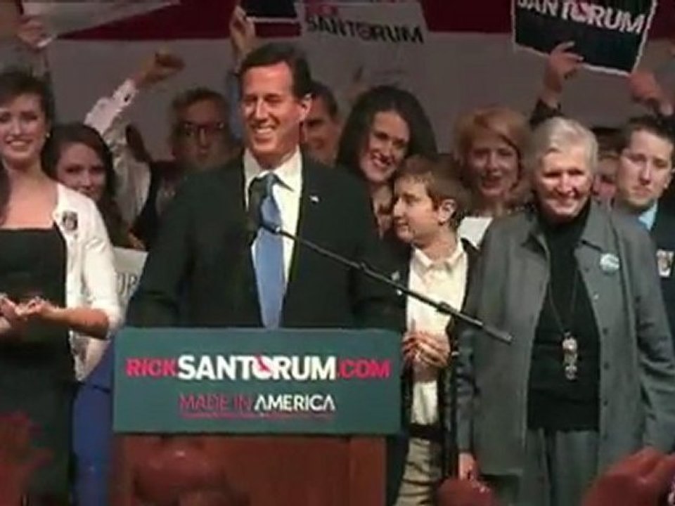 Romney, Santorum savor Super Tuesday wins