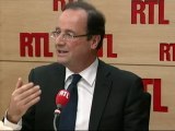 Hollande ne veut pas atteindre le 