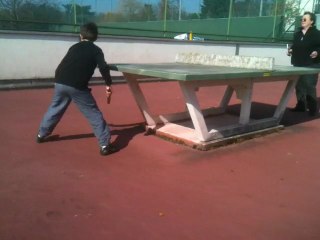 tennis de table-un set