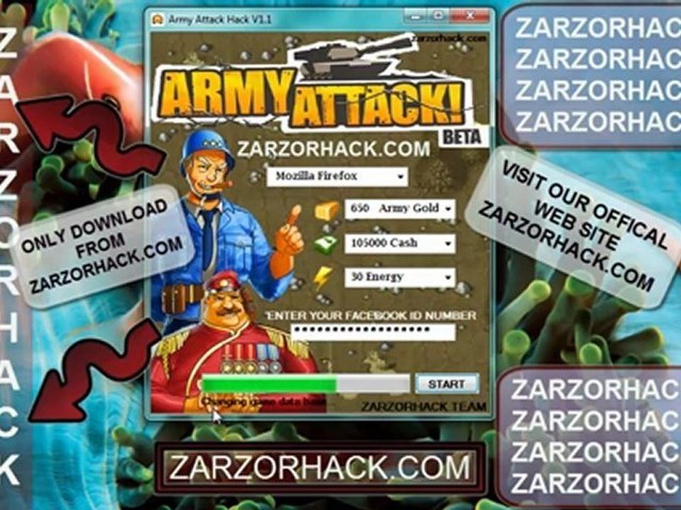 Army Attack Hack