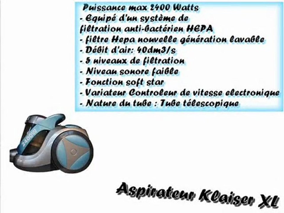DECOUVREZ NOS ASPIRATEUR KLAISER SUR KISSPRICE