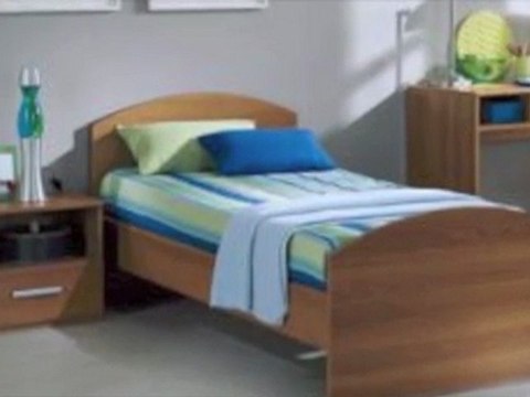 Giwa cameretta singola completa di armadio comodino letto e rete a doghe modello Ines