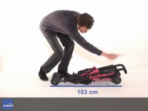 Poussette Volo de Maclaren - Pliage