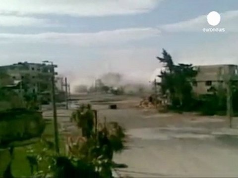 Siria: combates cuerpo a cuerpo en los barrios rebeldes...
